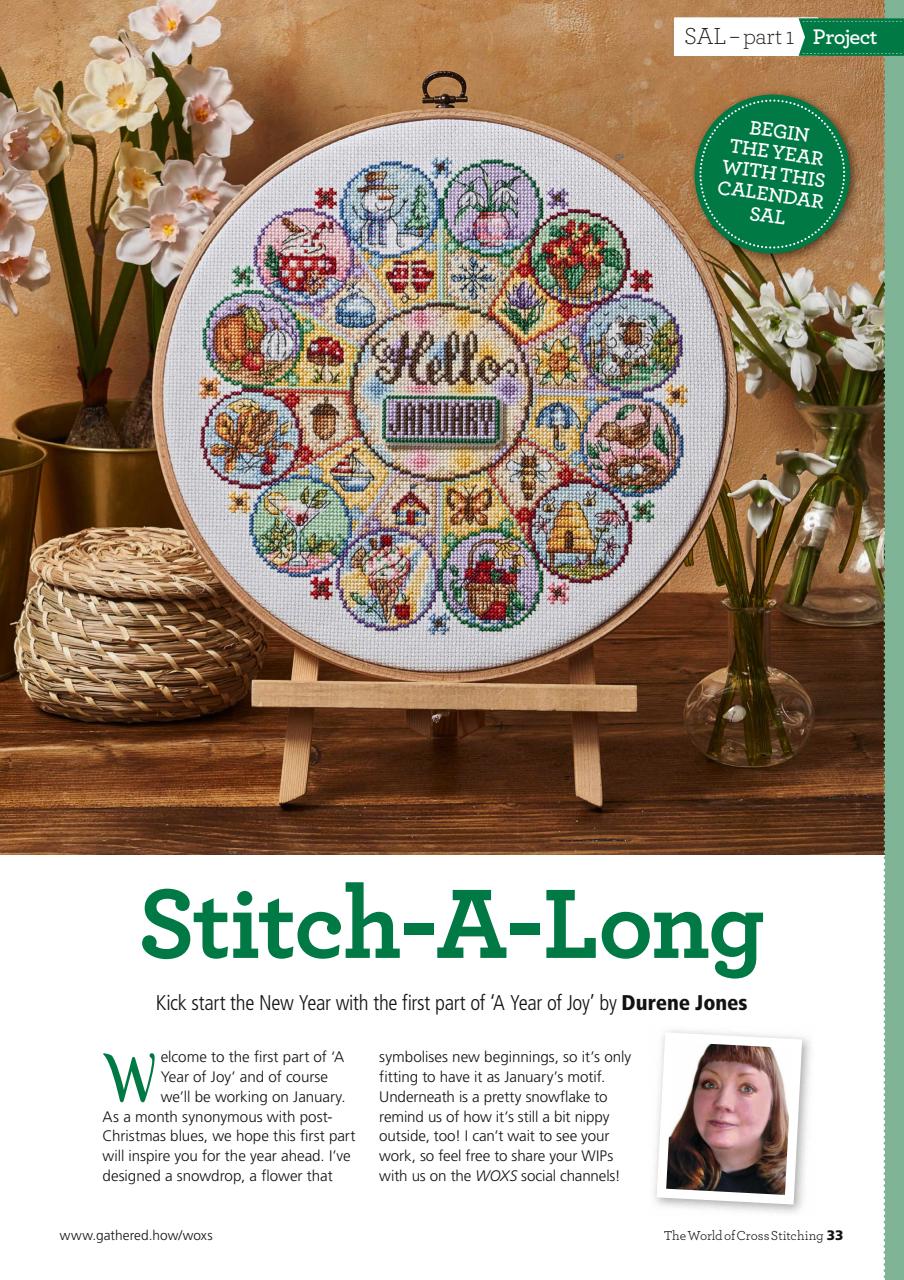 The World of Cross Stitching Preview Pages