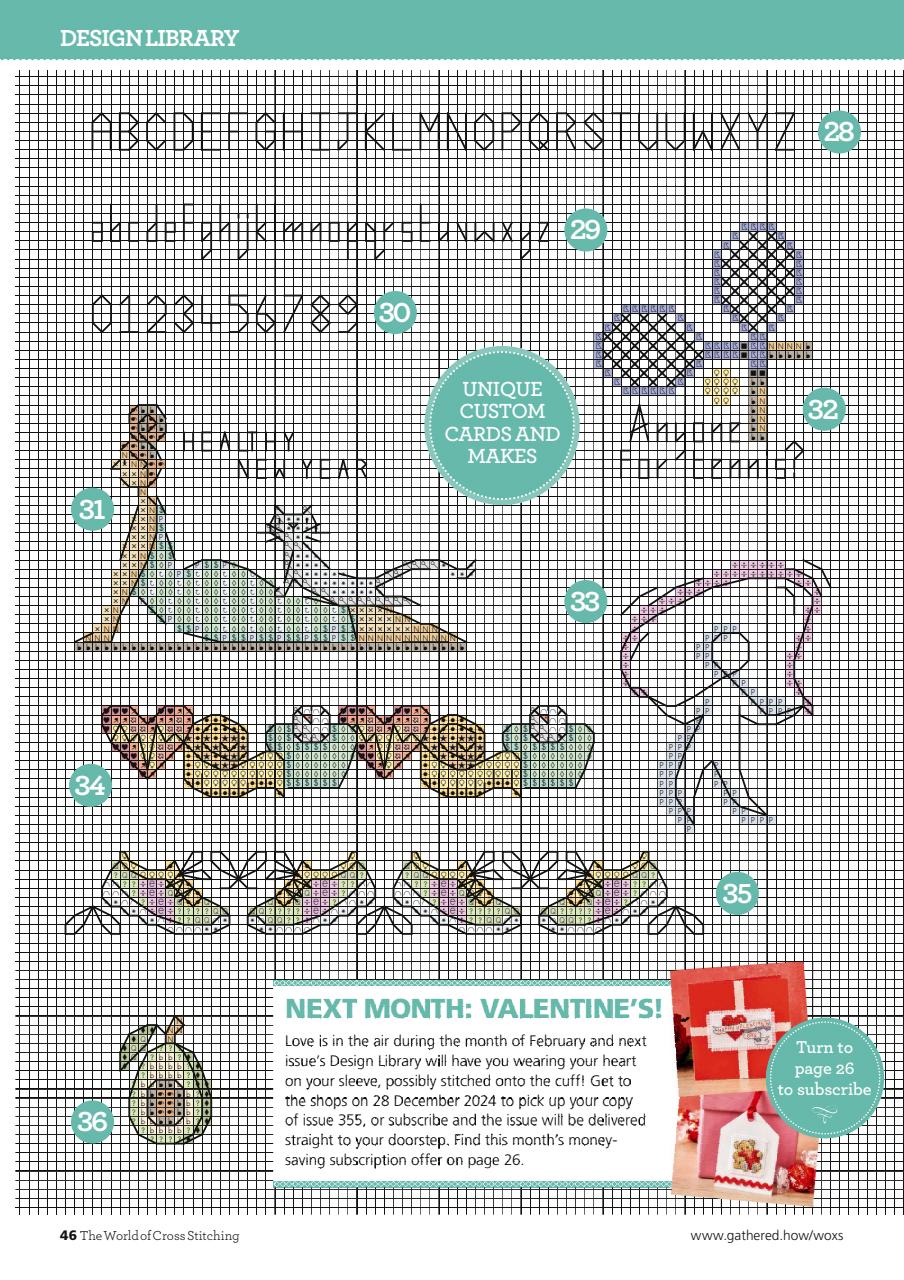 The World of Cross Stitching Preview Pages