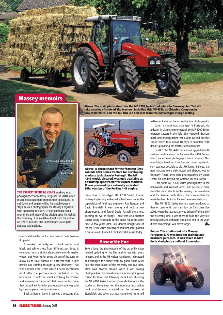 Classic Tractor Preview Pages