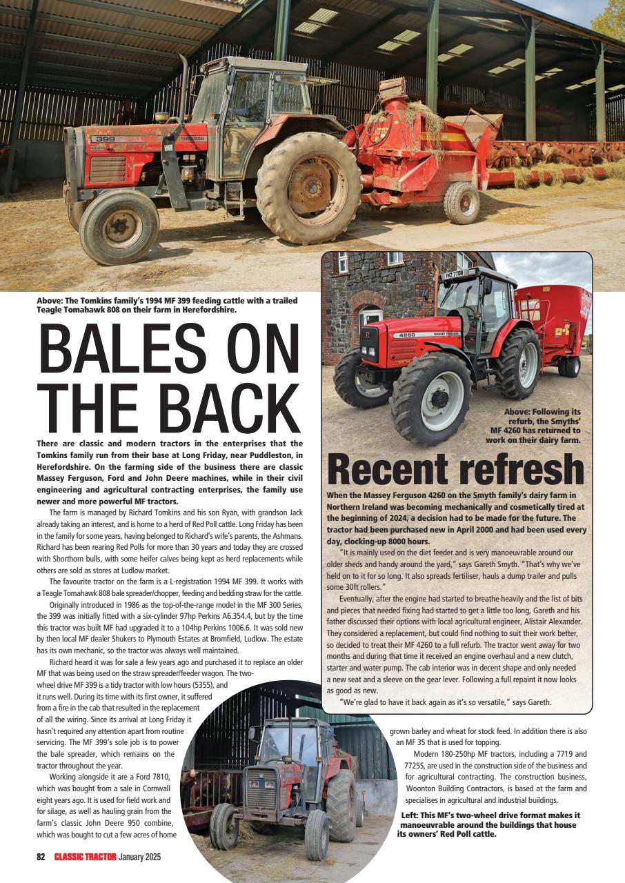 Classic Tractor Preview Pages
