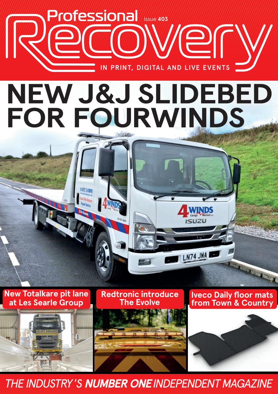 Professional Recovery Magazine Preview Pages