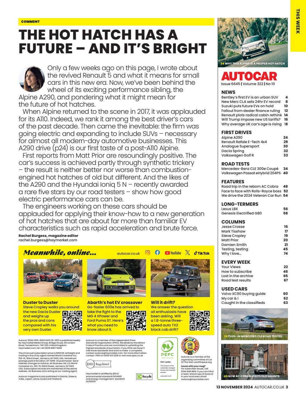 Autocar Preview Pages
