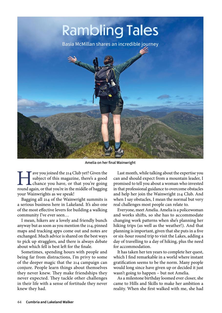 Cumbria and Lakeland Walker Preview Pages