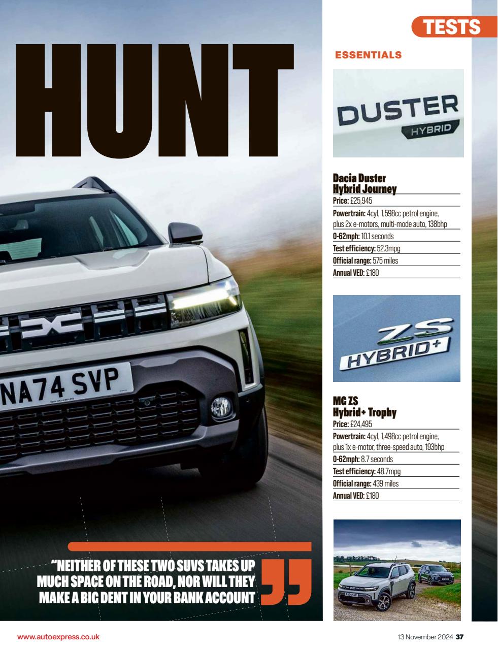 Auto Express Preview Pages