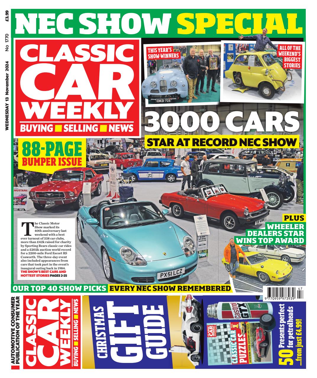 Classic Car Weekly Preview Pages