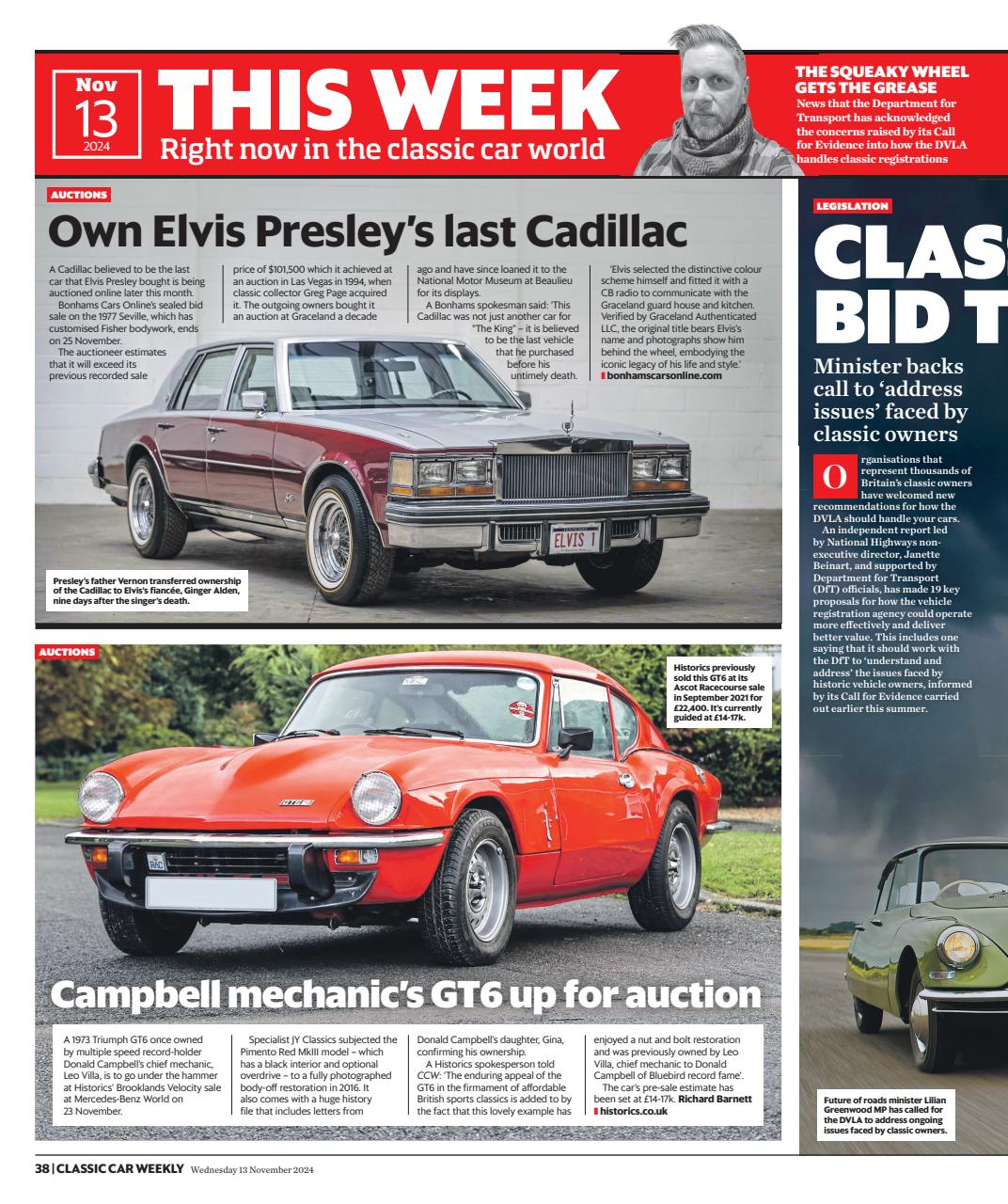 Classic Car Weekly Preview Pages