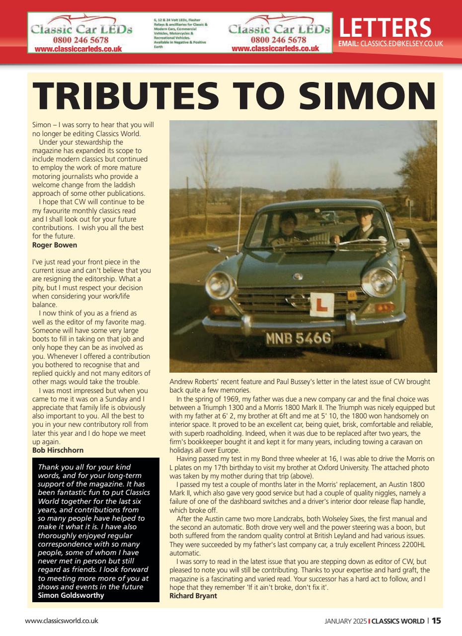 Classics World Preview Pages