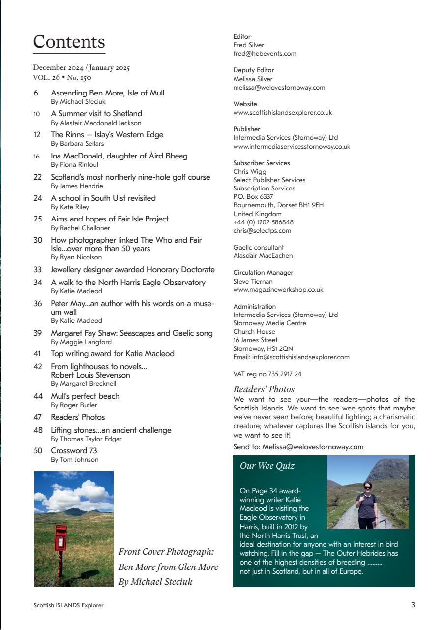 Scottish Islands Explorer Preview Pages