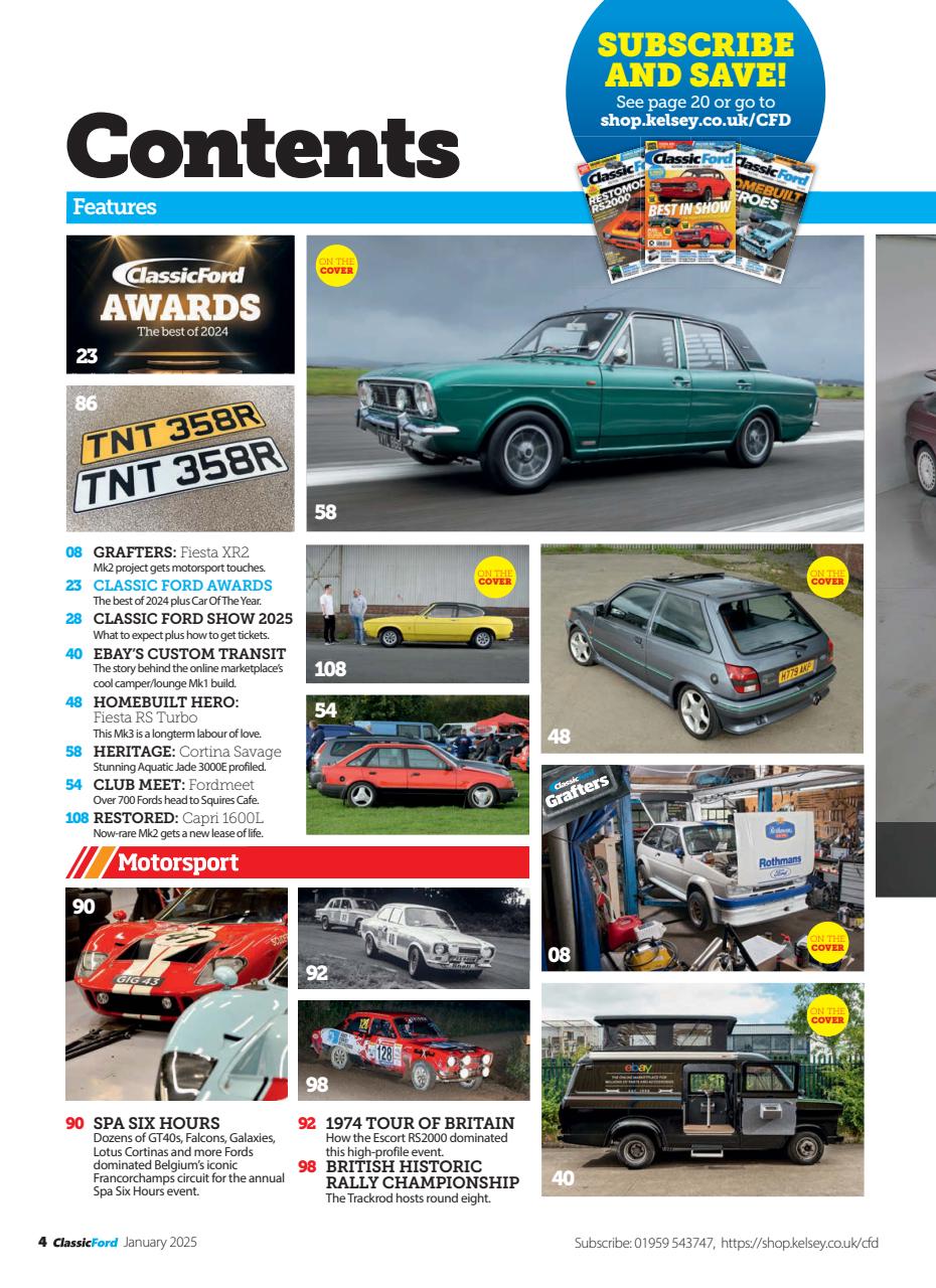 Classic Ford Preview Pages