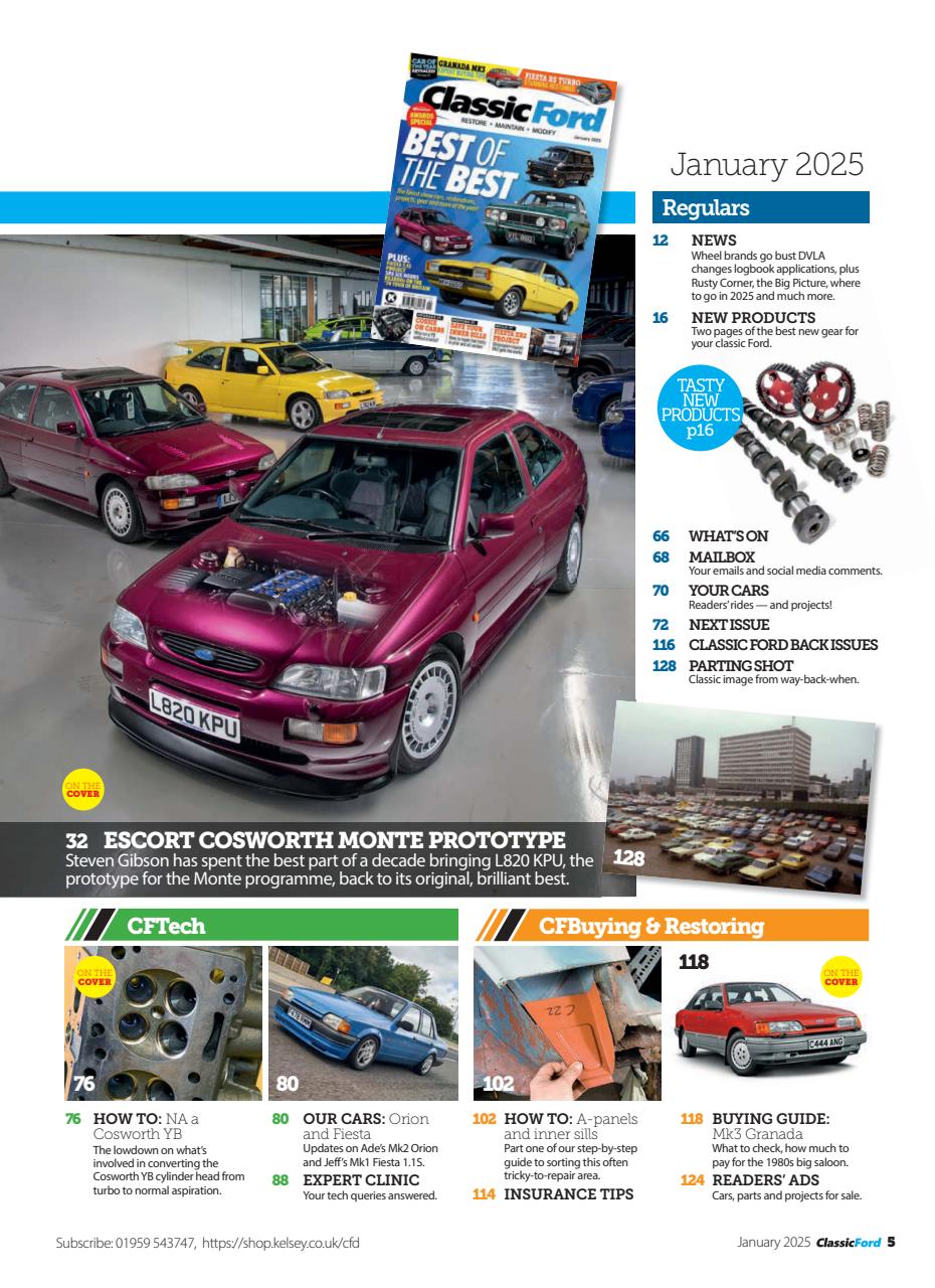 Classic Ford Preview Pages