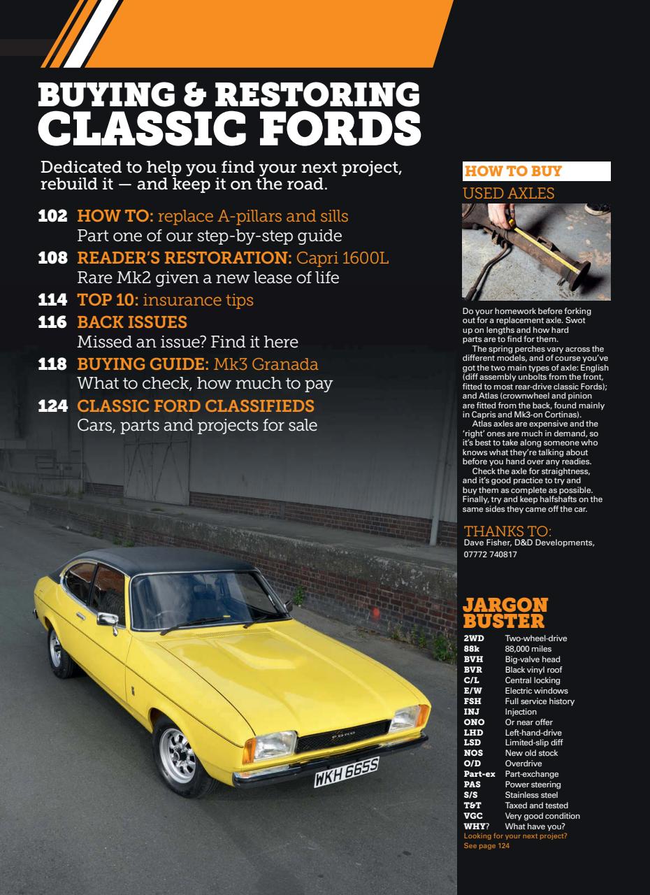Classic Ford Preview Pages