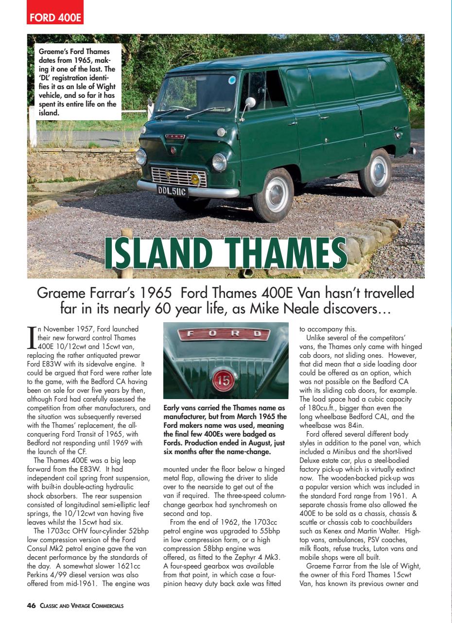 Classic & Vintage Commercials Preview Pages