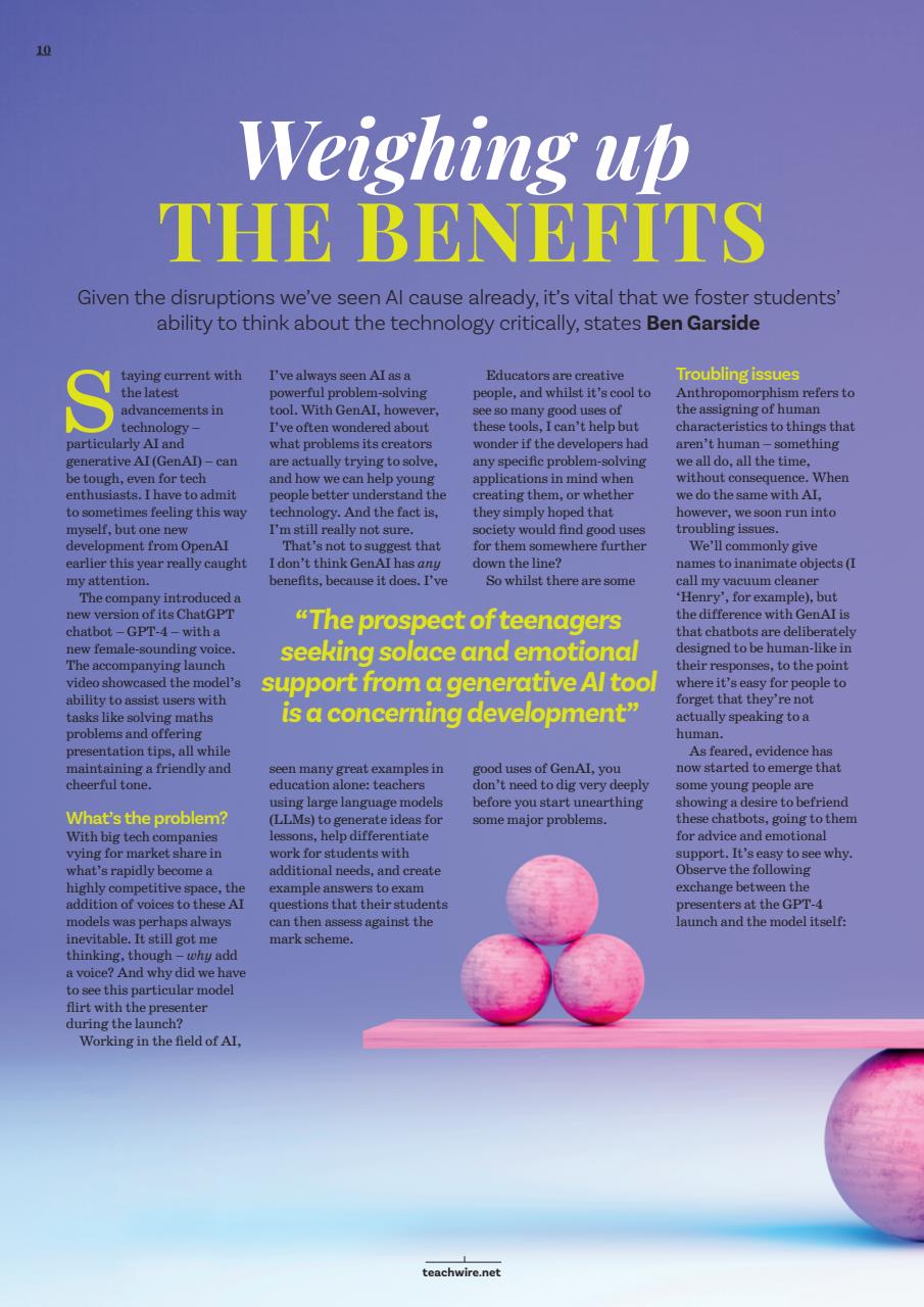 Technology and Innovation Preview Pages