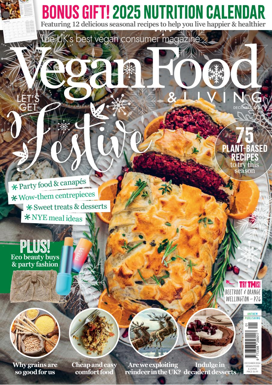 Vegan Food & Living Magazine Preview Pages