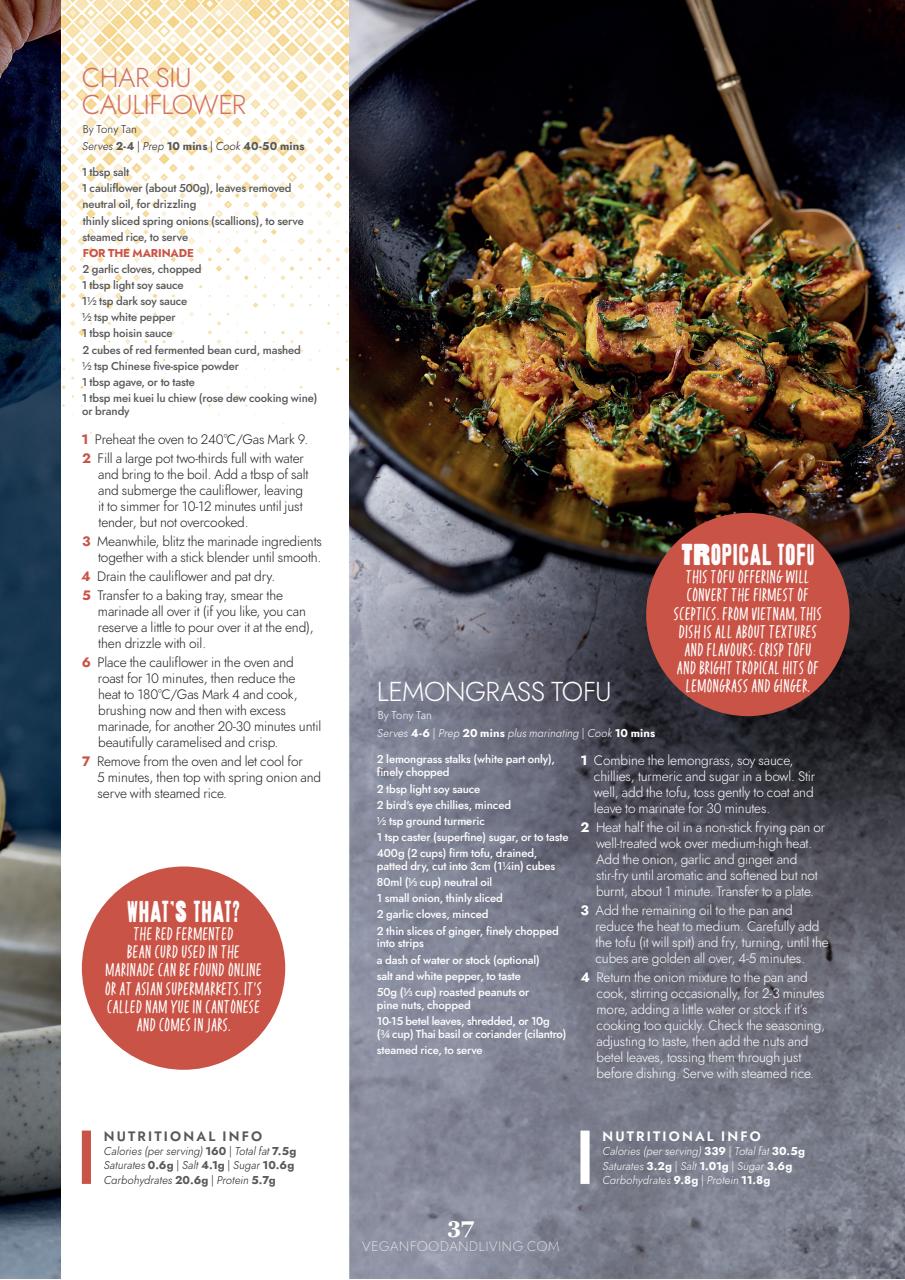 Vegan Food & Living Magazine Preview Pages