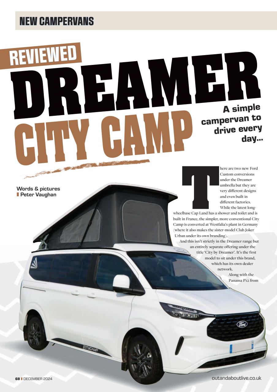 Campervan Preview Pages