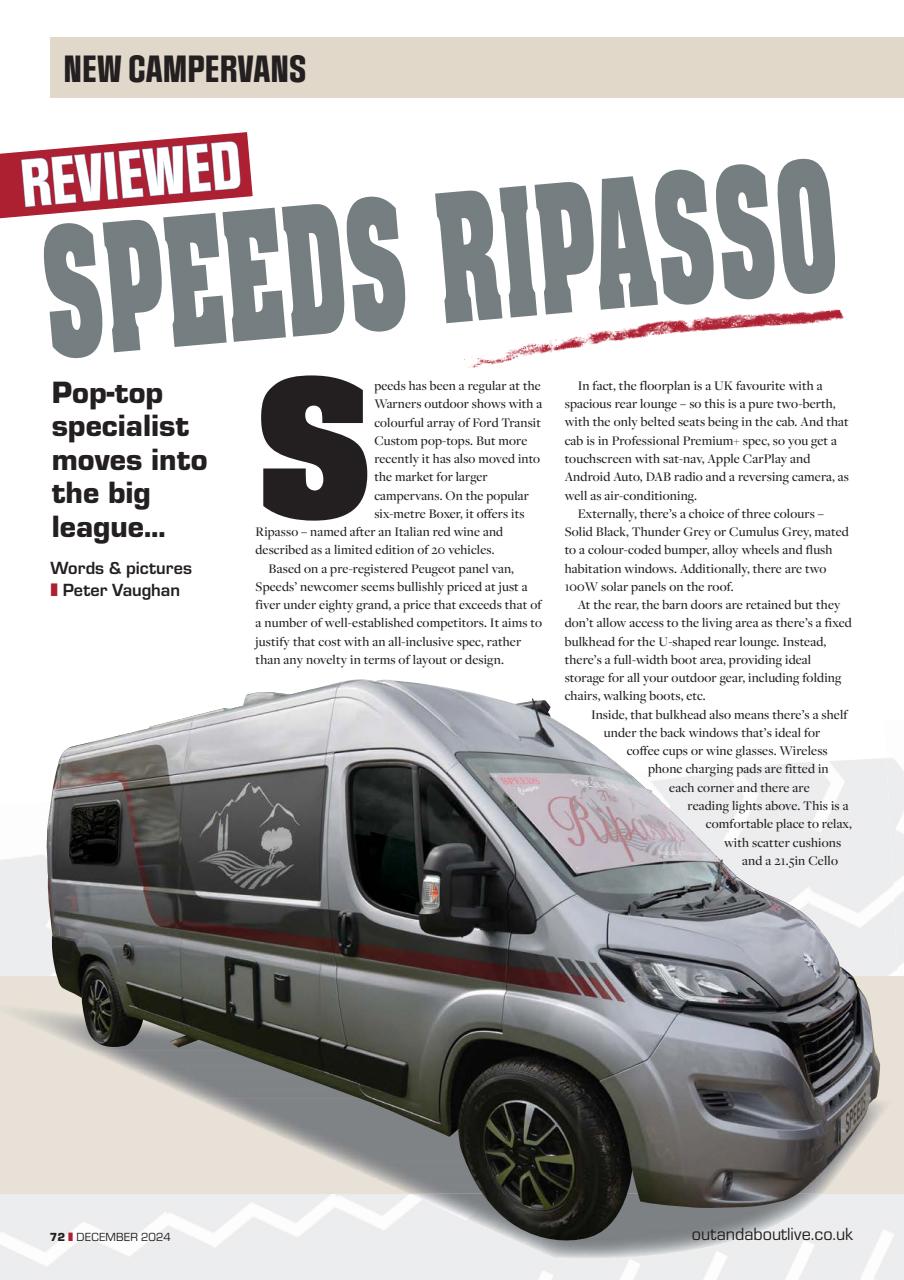 Campervan Preview Pages