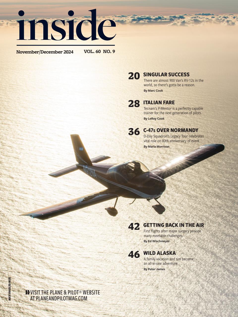 Plane & Pilot Preview Pages