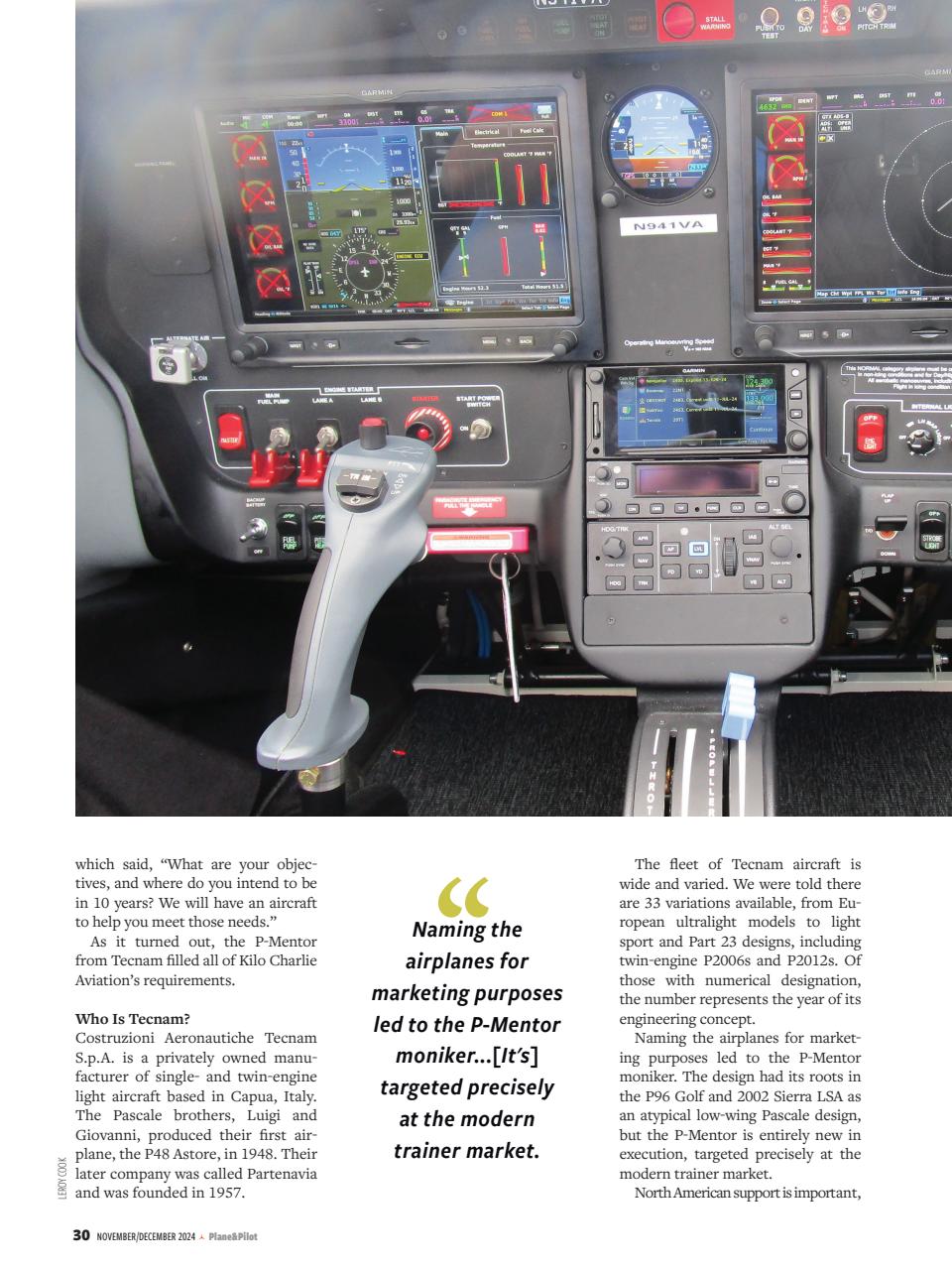 Plane & Pilot Preview Pages