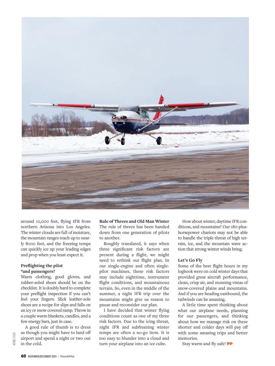 Plane & Pilot Preview Pages