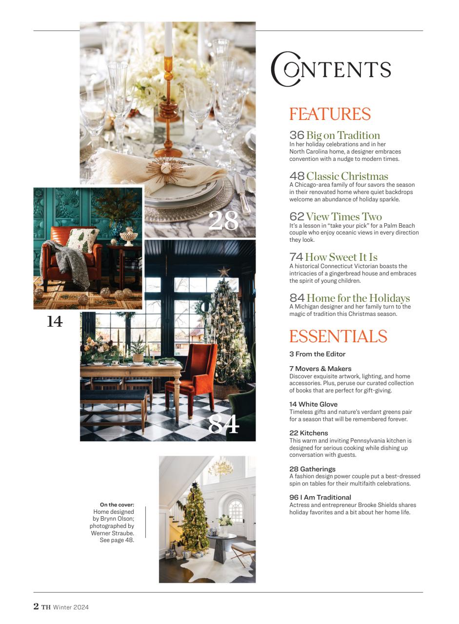 Traditional Home Preview Pages