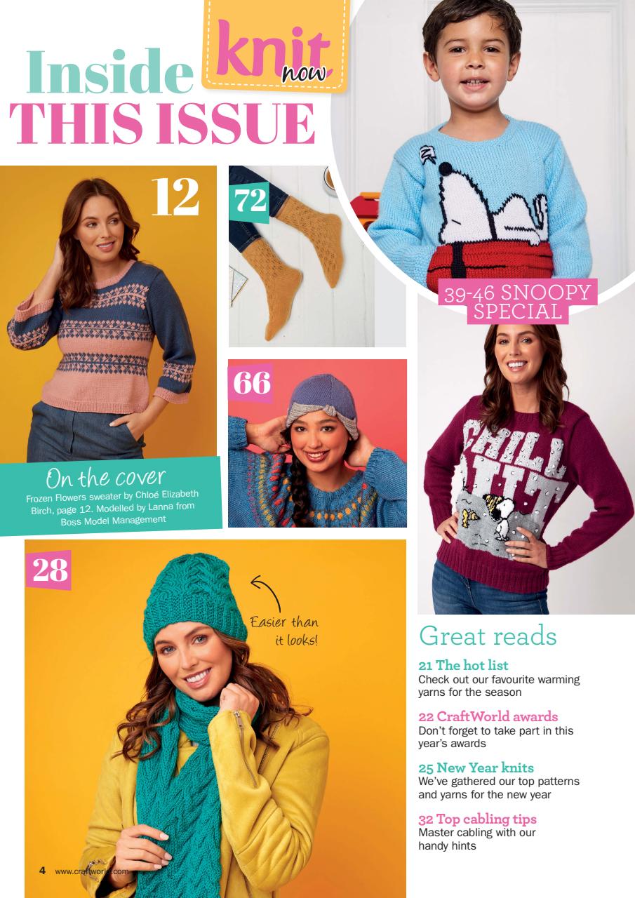 Knit Now Preview Pages