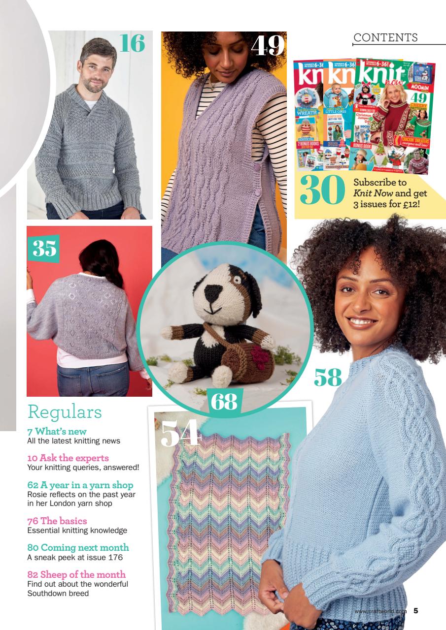 Knit Now Preview Pages