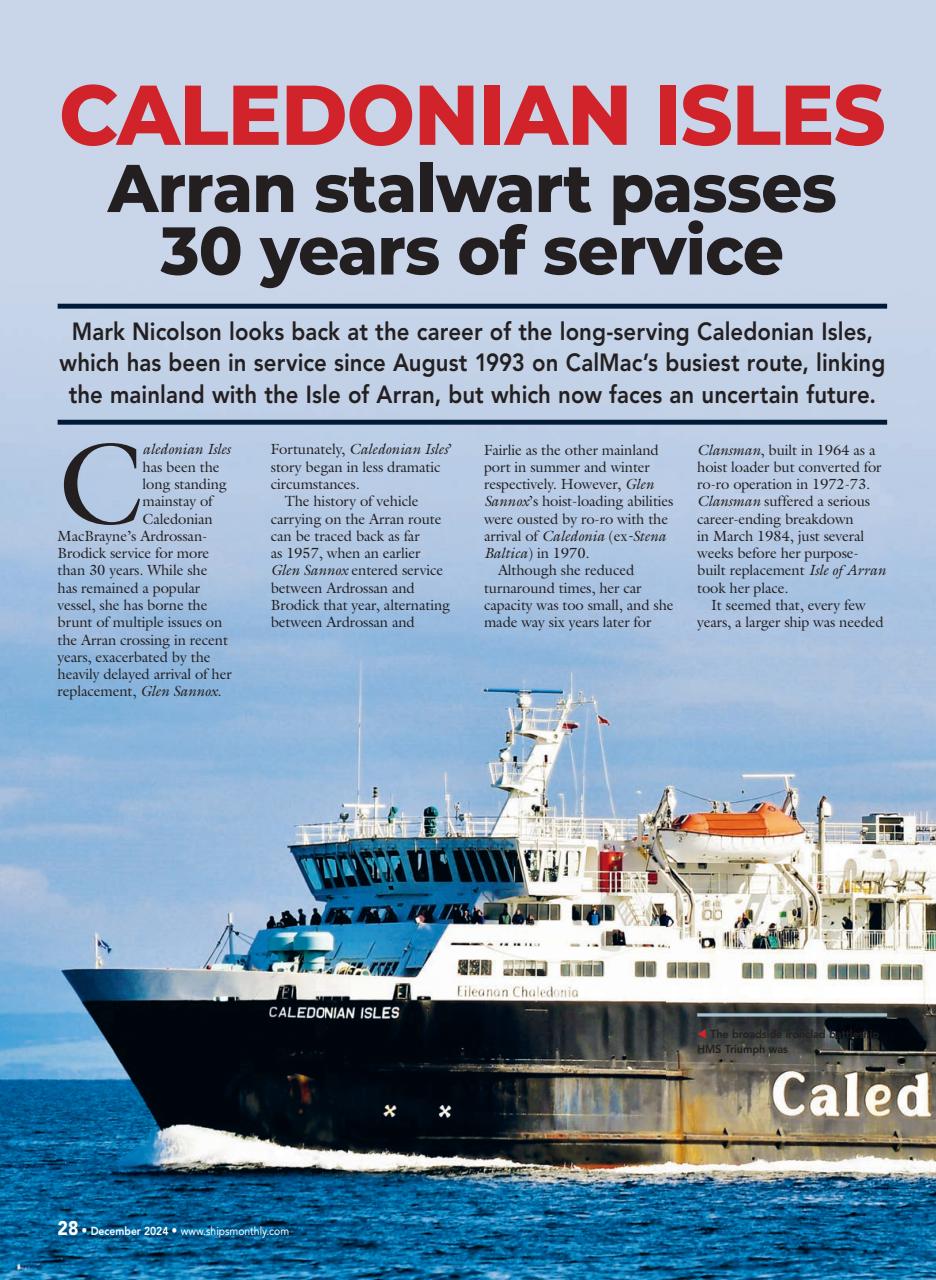 Ships Monthly Preview Pages