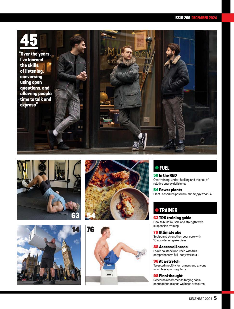 Men's Fitness Preview Pages