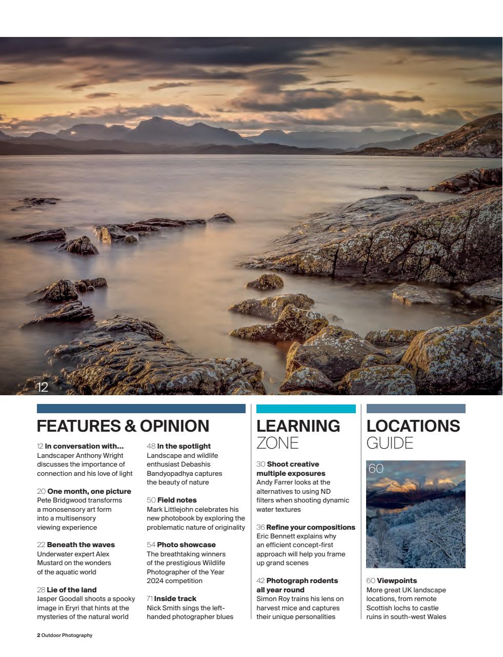 Outdoor Photography Preview Pages