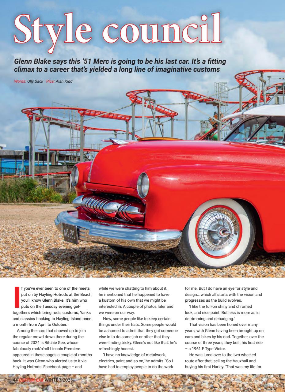 Custom Car Preview Pages