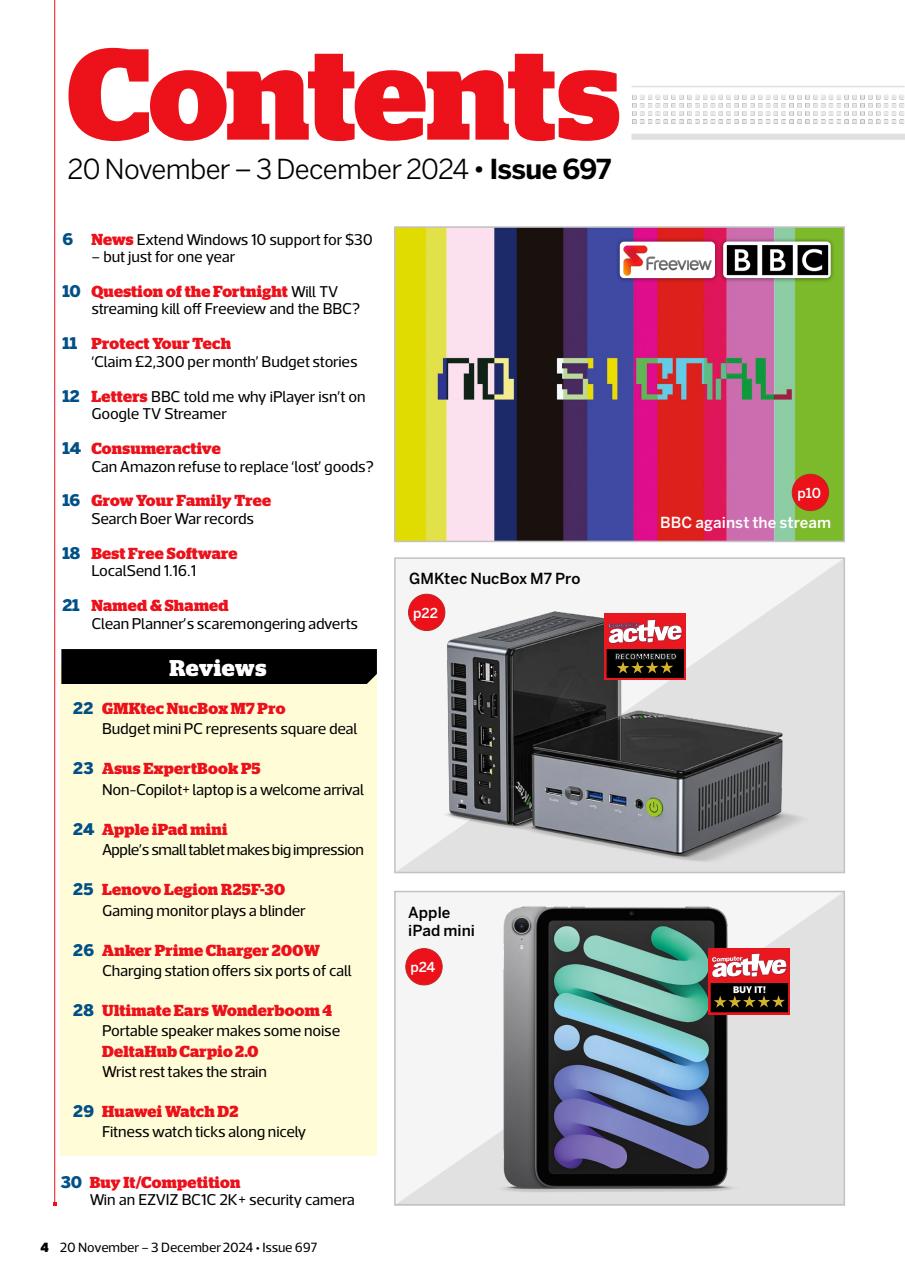 Computer Active Preview Pages