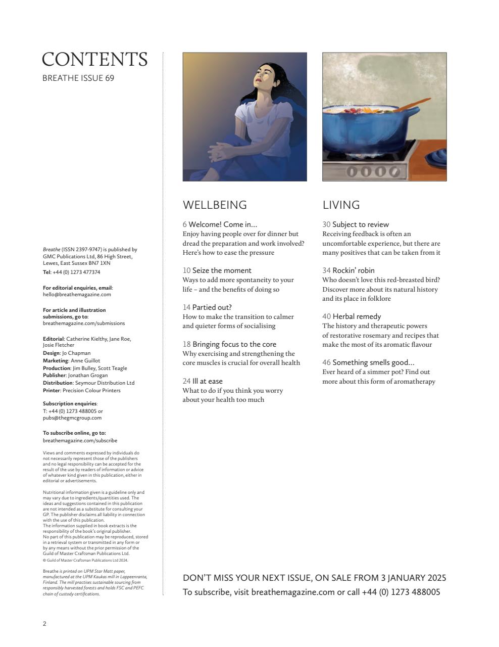 Breathe Preview Pages