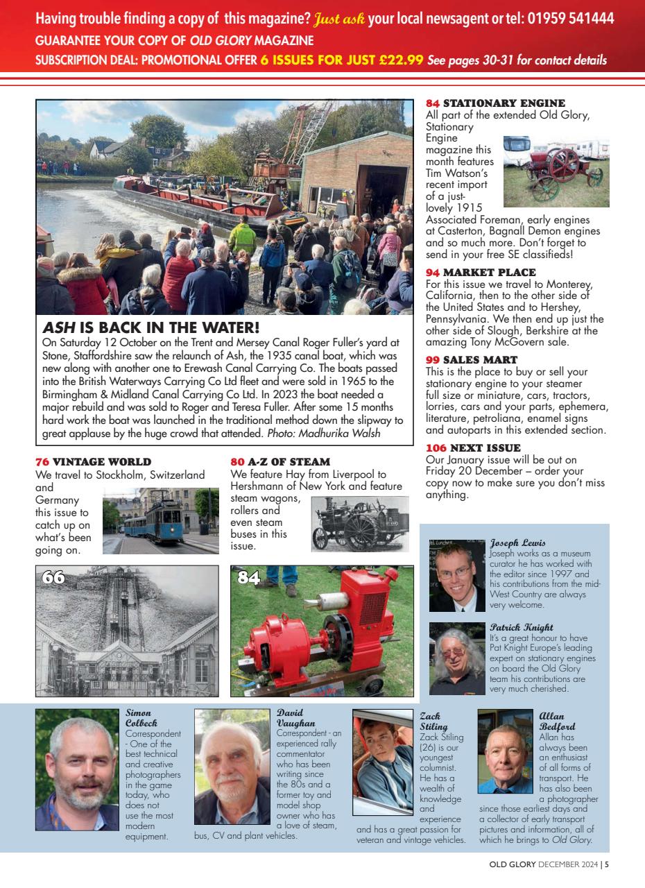 Old Glory Magazine Preview Pages