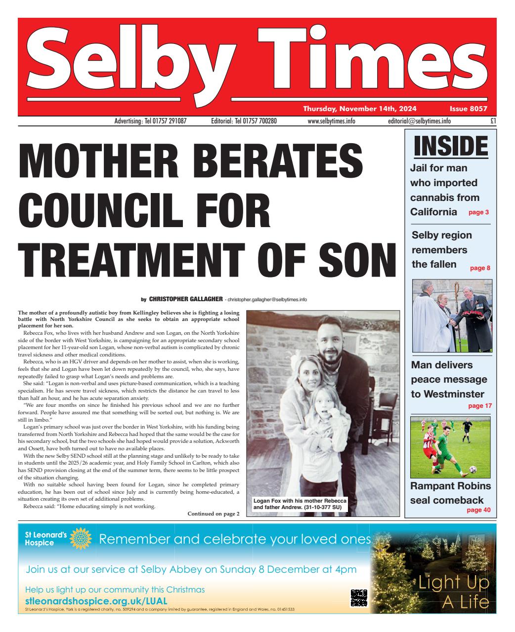 Selby Times Preview Pages