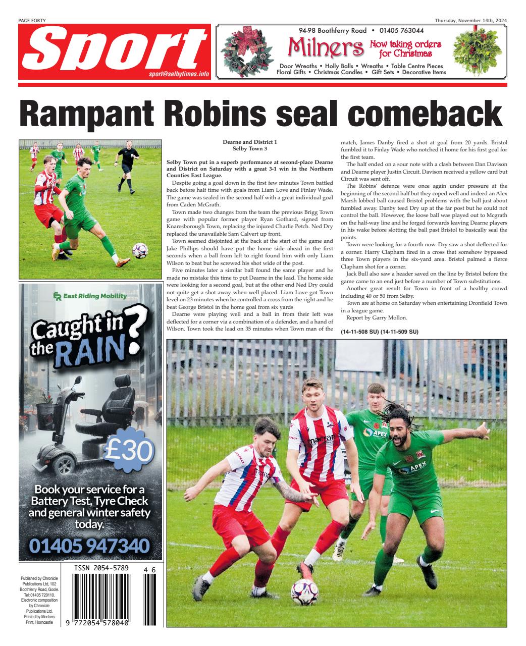 Selby Times Preview Pages