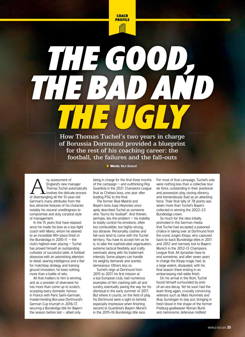 World Soccer Preview Pages