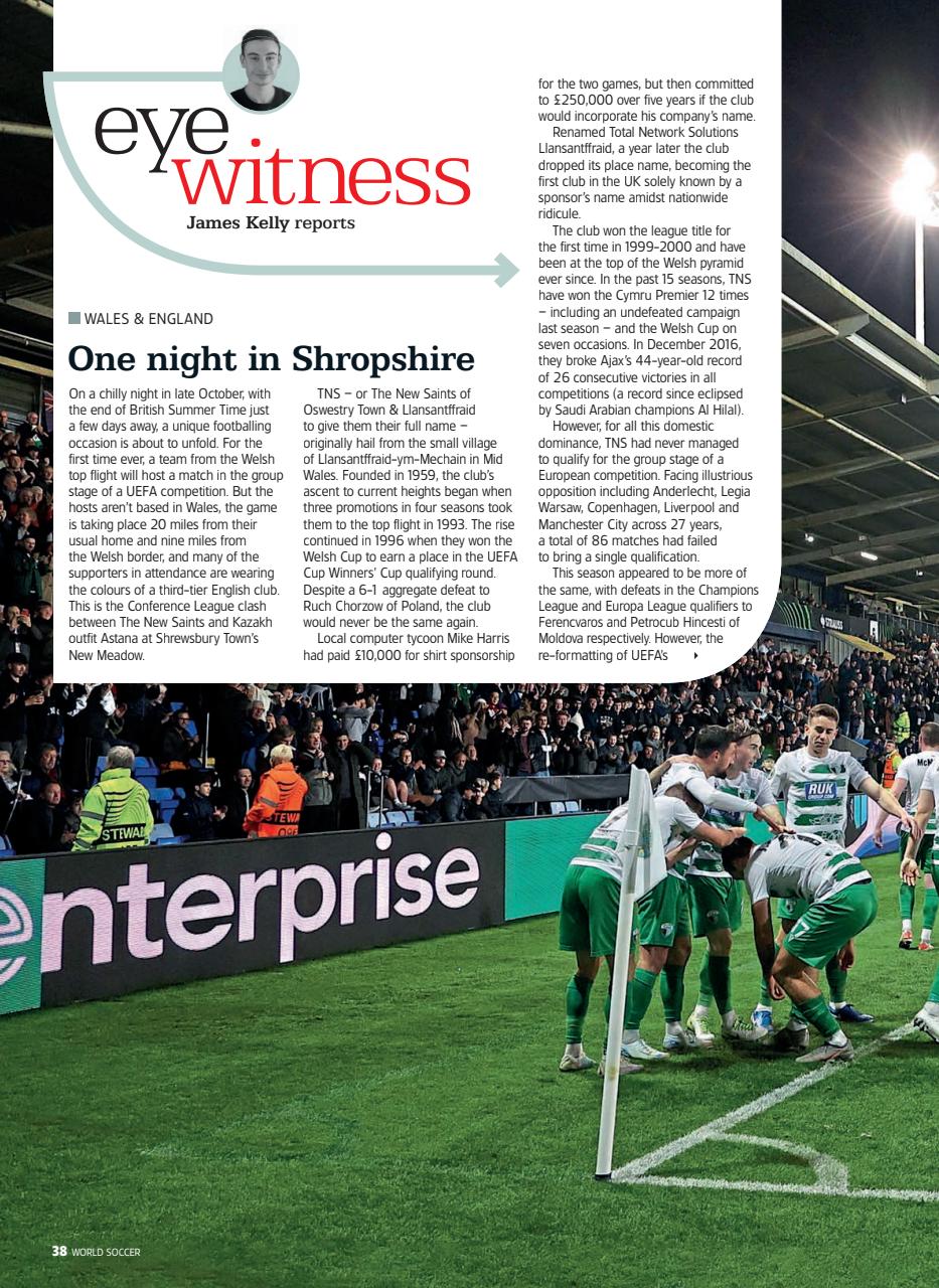 World Soccer Preview Pages