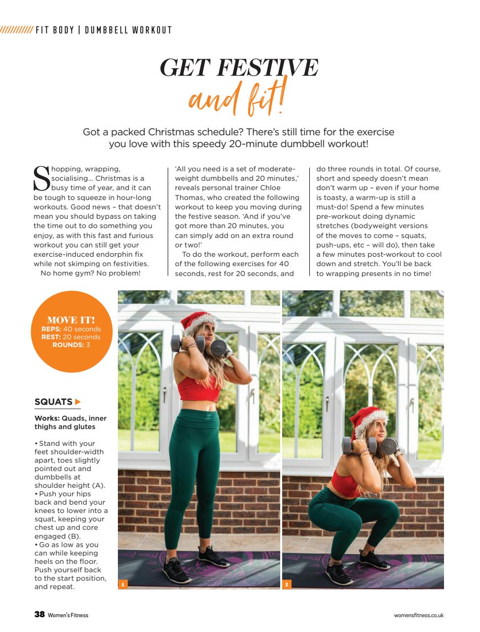 Women’s Fitness Preview Pages