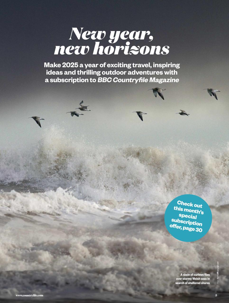 BBC Countryfile Magazine Preview Pages