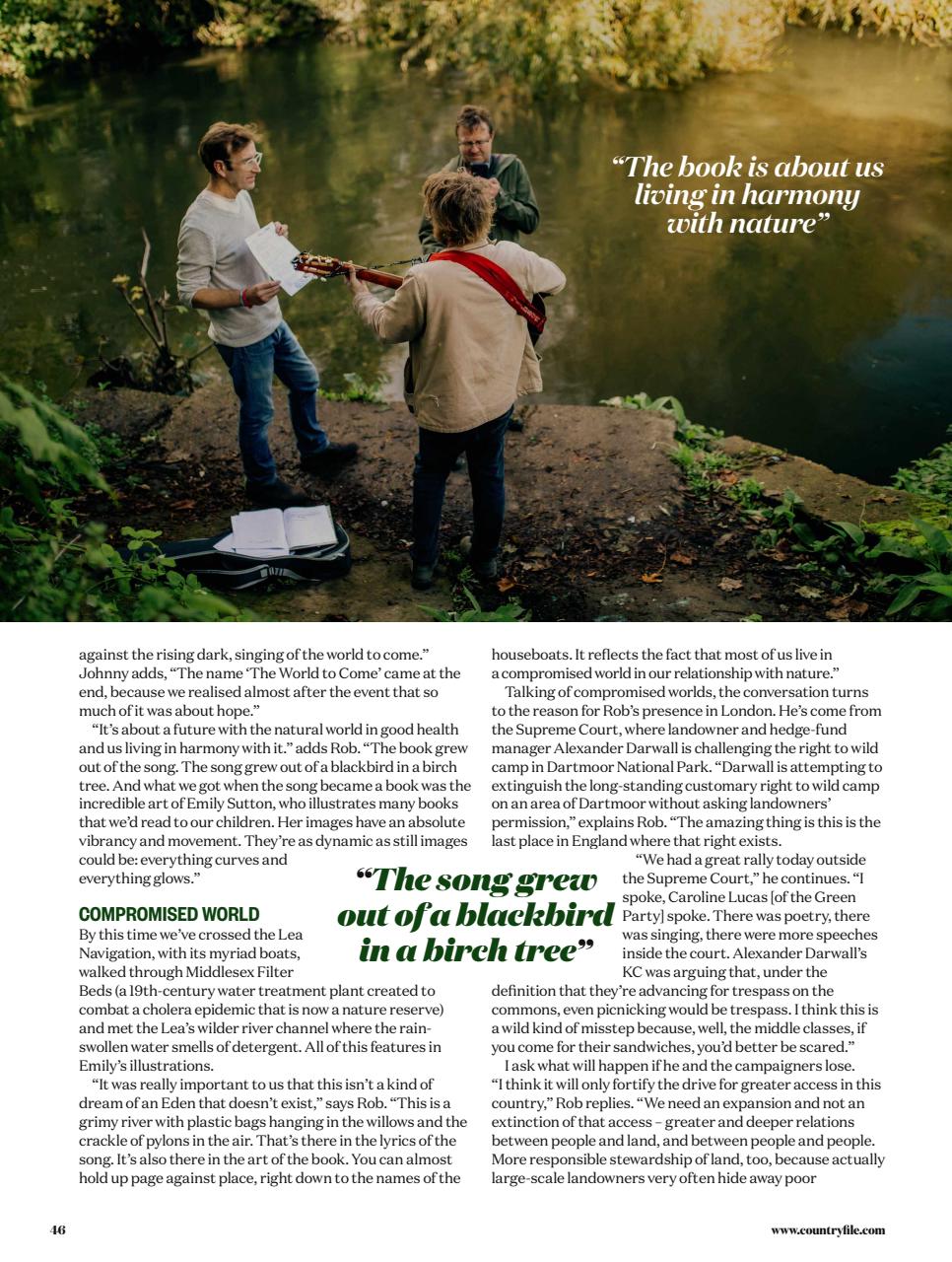 BBC Countryfile Magazine Preview Pages