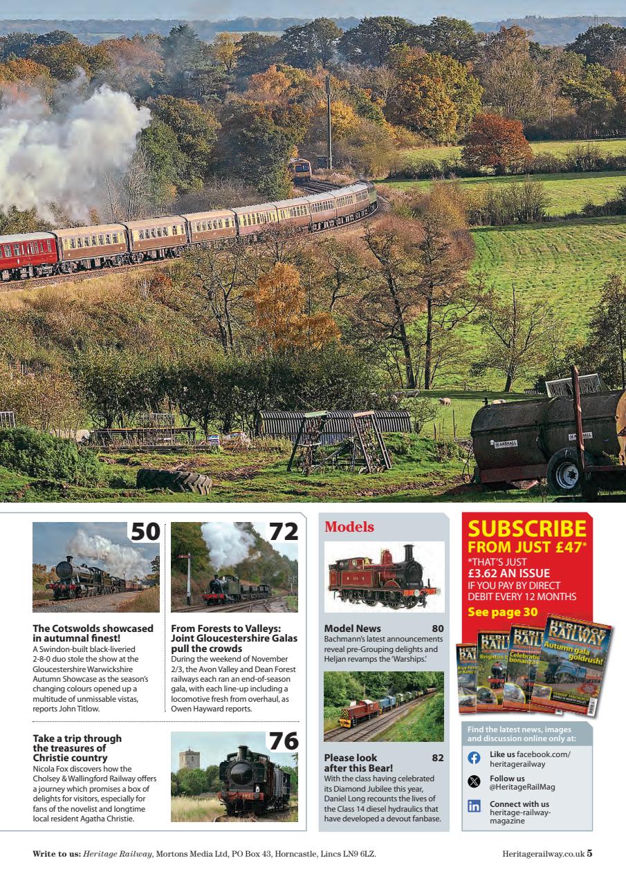Heritage Railway Preview Pages