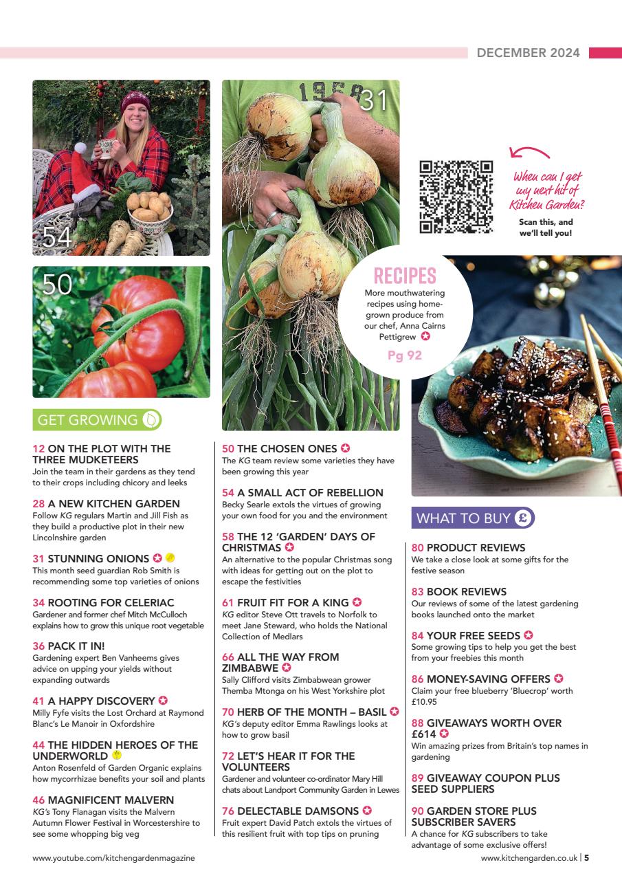 Kitchen Garden Magazine Preview Pages