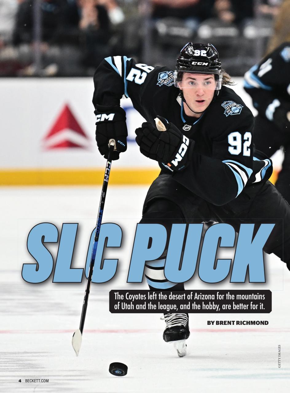 Beckett Hockey Magazine Preview Pages