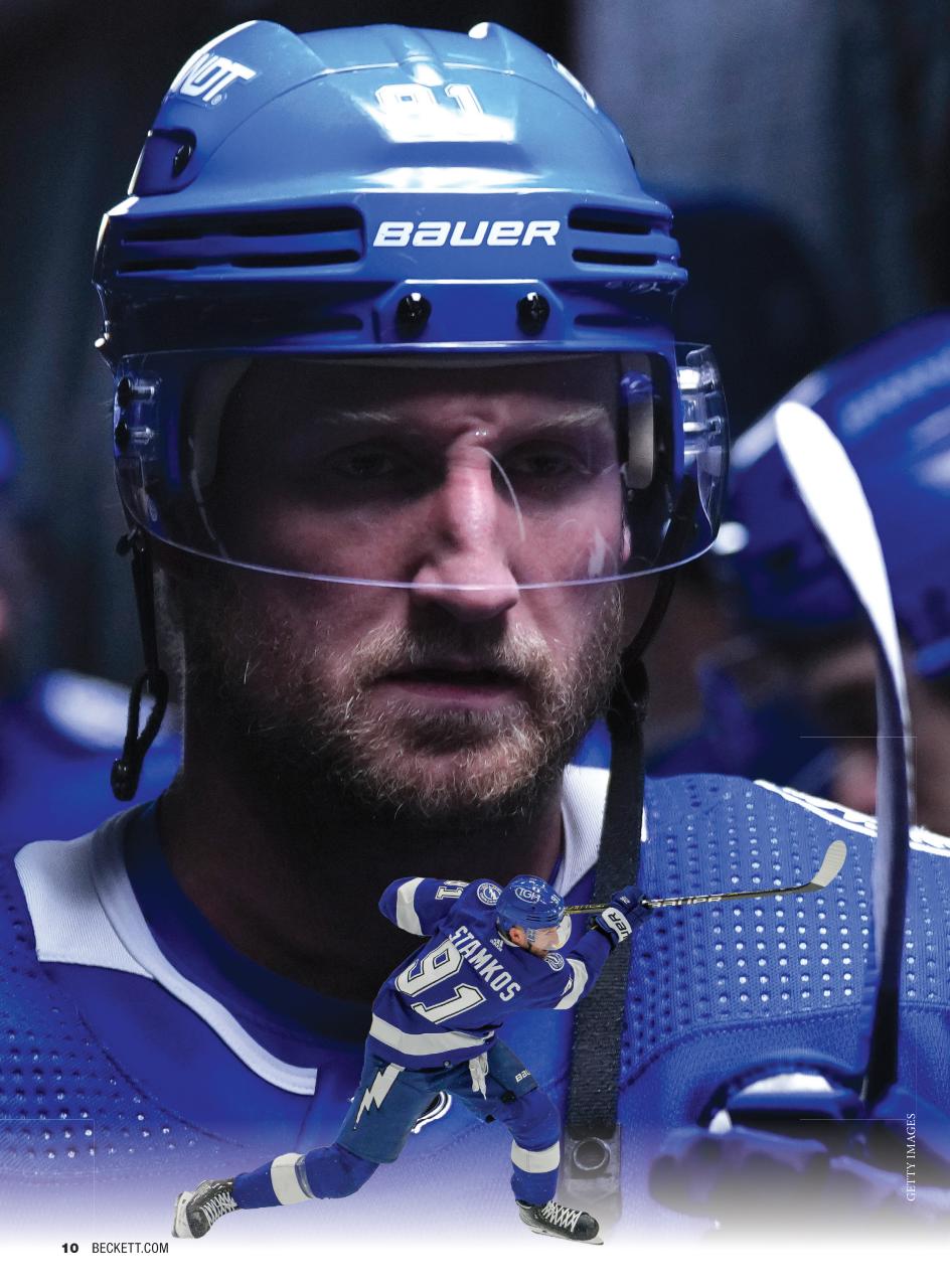 Beckett Hockey Magazine Preview Pages