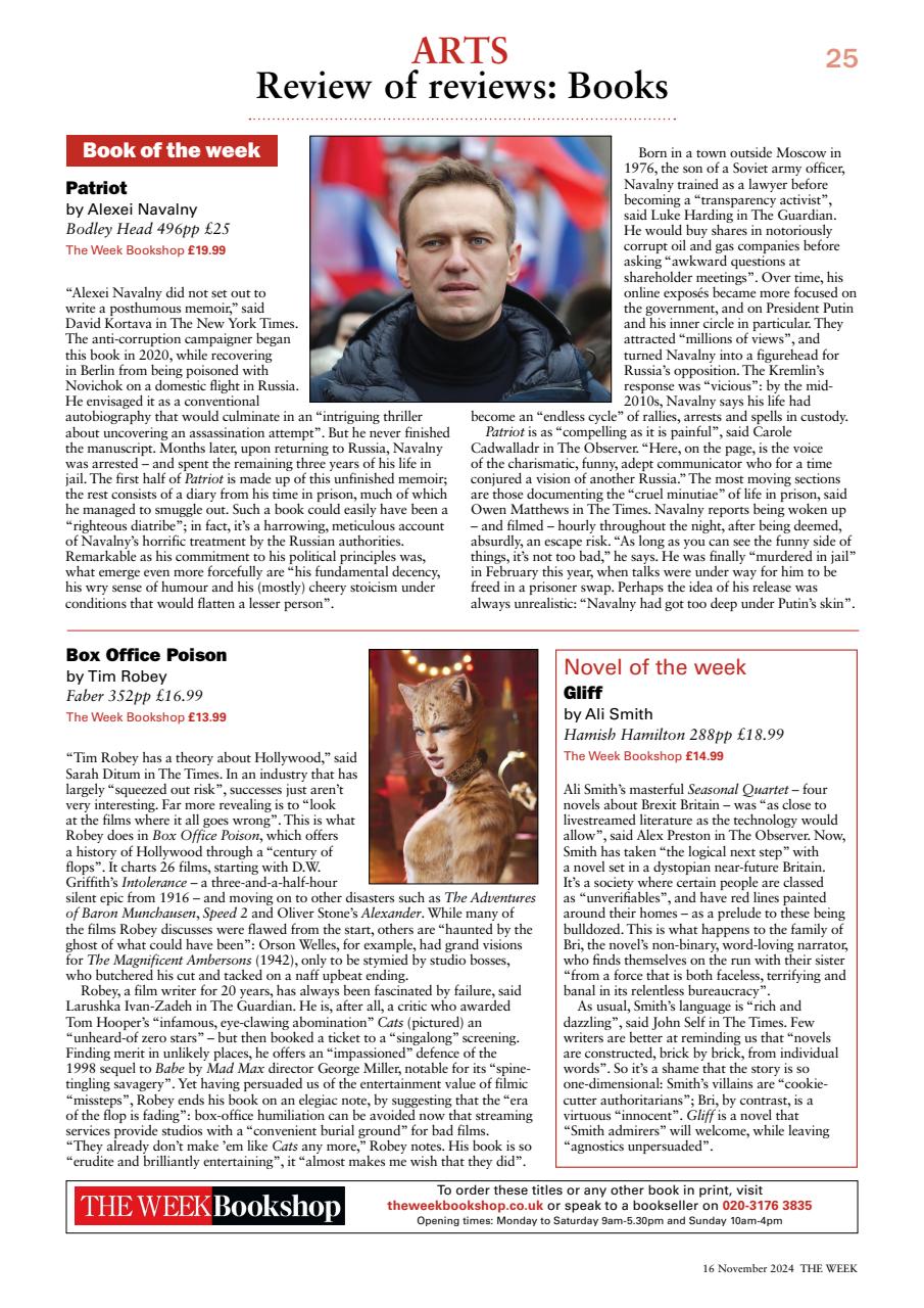 The Week Preview Pages