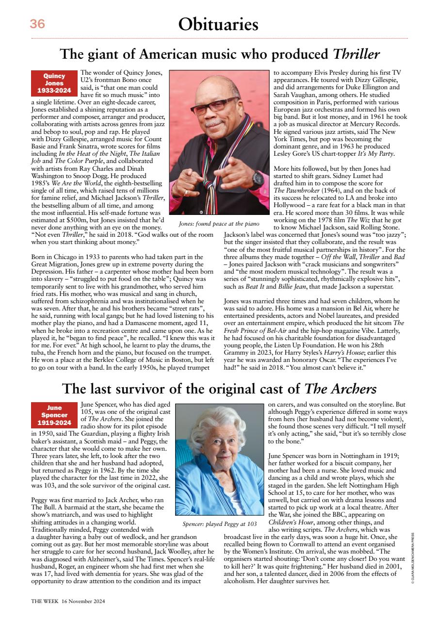 The Week Preview Pages