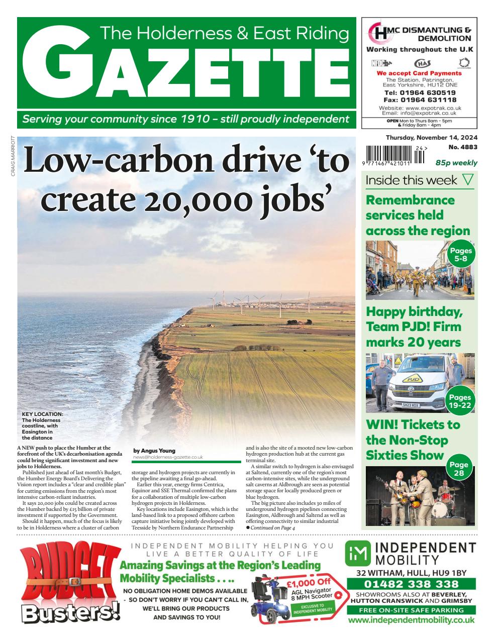 The Holderness & Hornsea Gazette Preview Pages