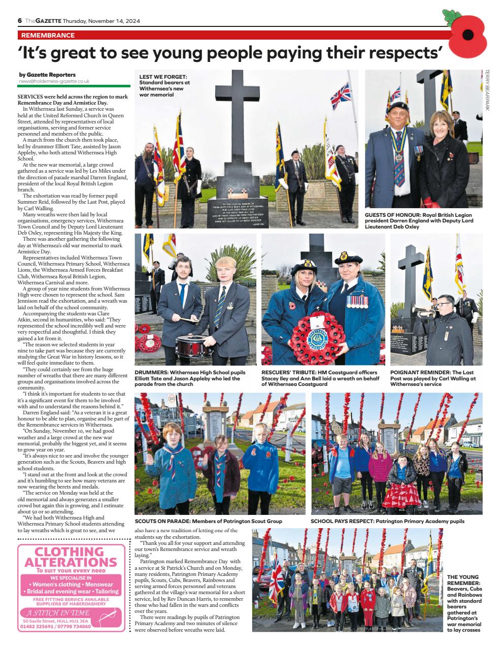 The Holderness & Hornsea Gazette Preview Pages