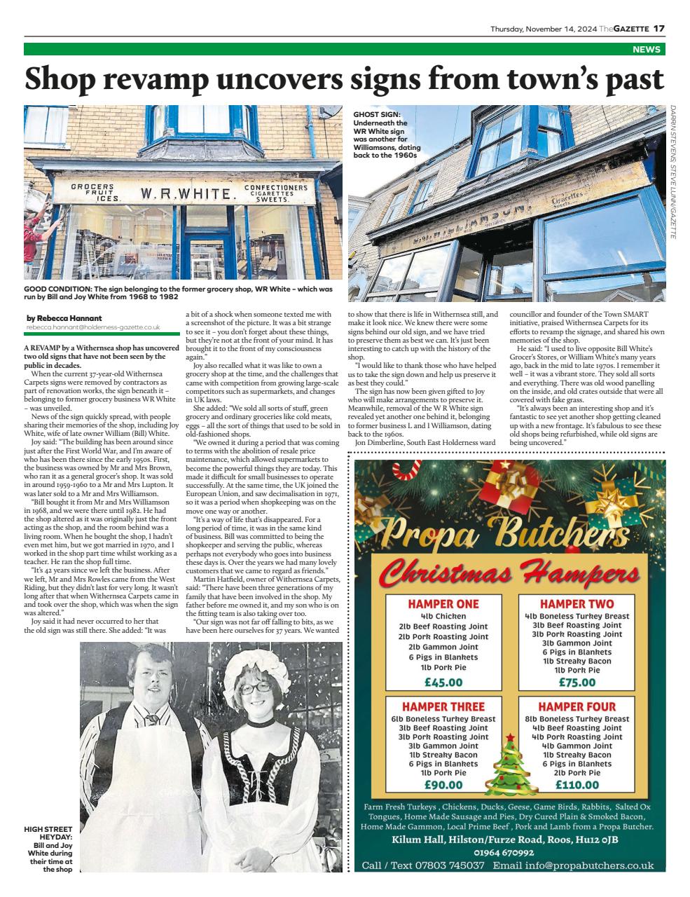 The Holderness & Hornsea Gazette Preview Pages